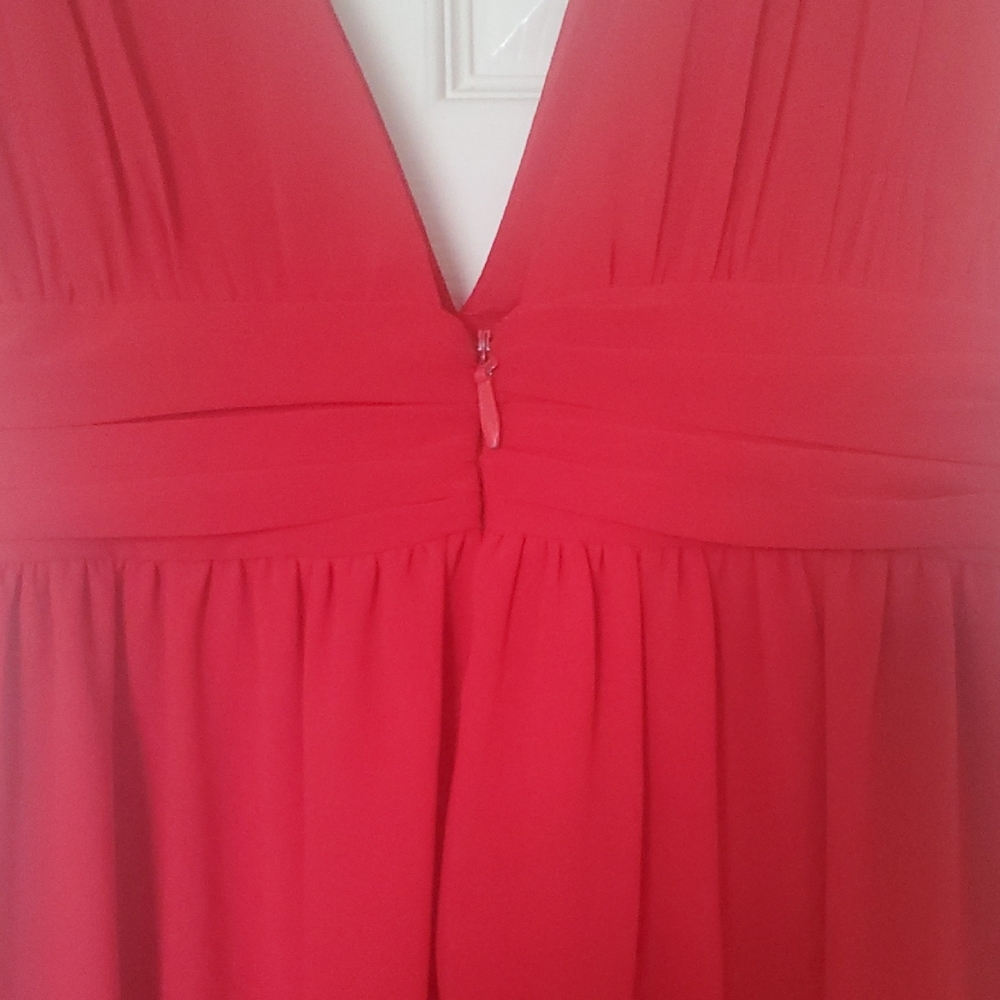 Lulu's Vibrant Red Maxi Dress - Picture 6 of 8